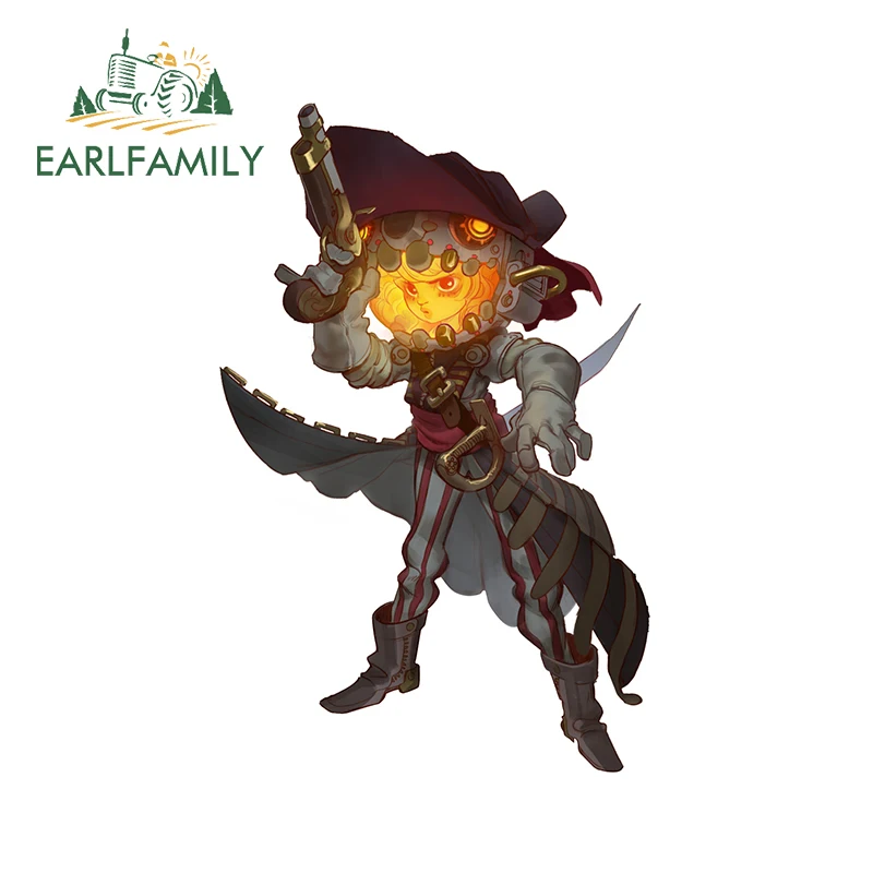 EARLFAMILY 13 см x 8,5 см для космоса пират Марсело расадра наклейки на автомобильные сосуды наклейки на окклюзию царапины наклейки для дома на колесах декор для багажника