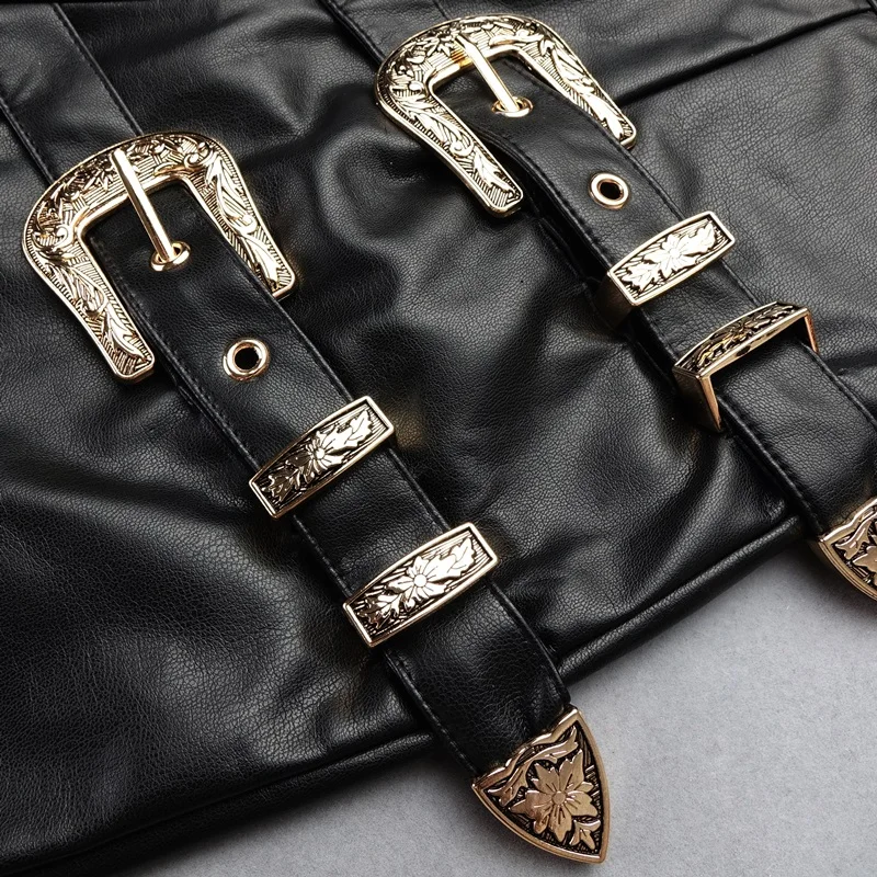 Бесплатная доставка Новинка 2020 года Модный черный комплект из двух предметов