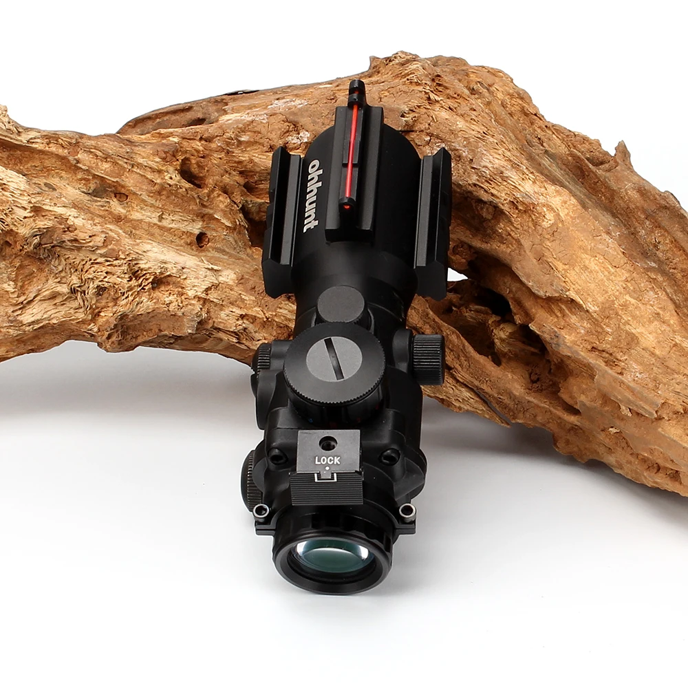 Ohhunt 4x32 охотничий компактный прицел rgb tri Illuminated Rapid начиная с задней