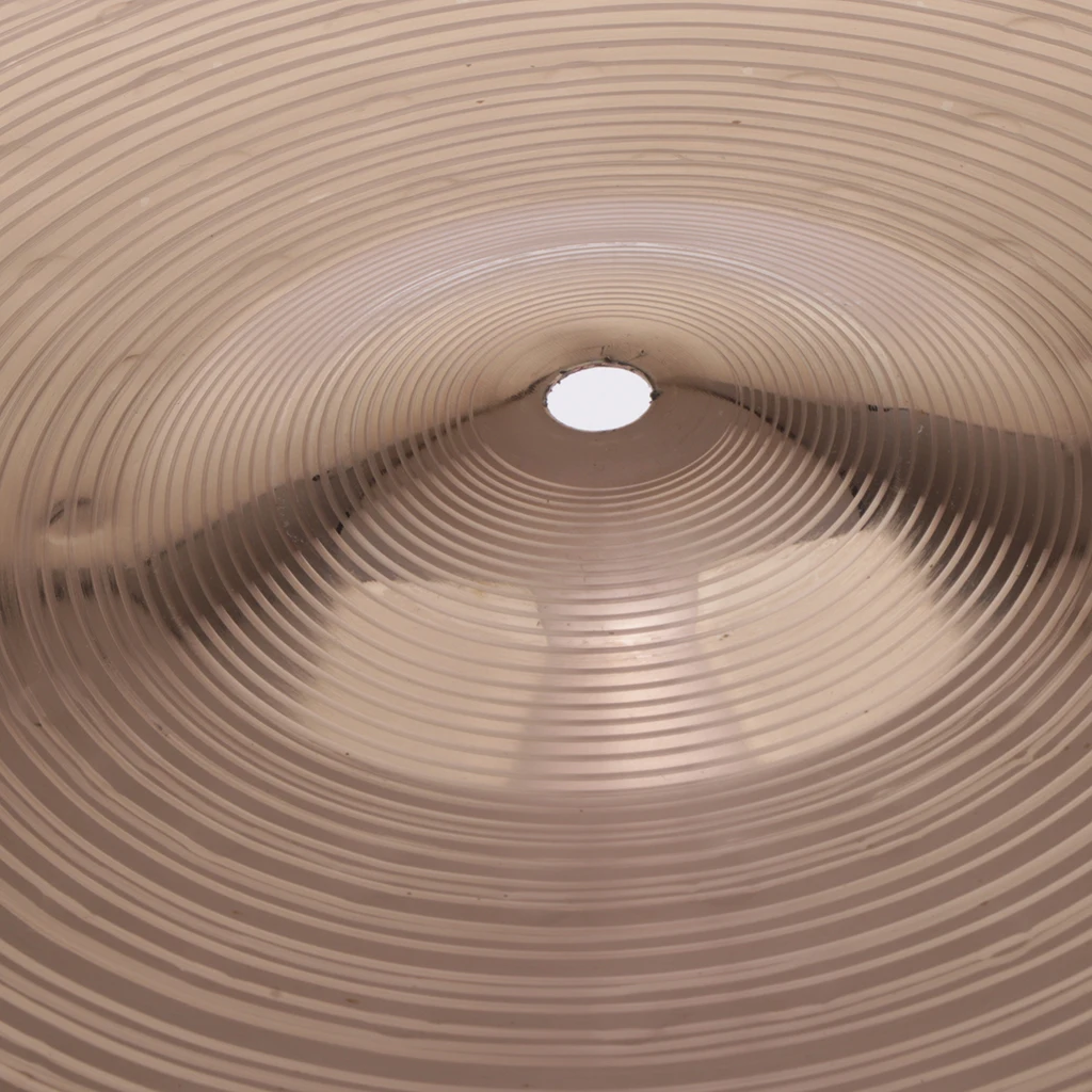 Набор из 2 бронзовых сплавов барабана Hi Hat Cymbals 14in для барабанщиков начинающих
