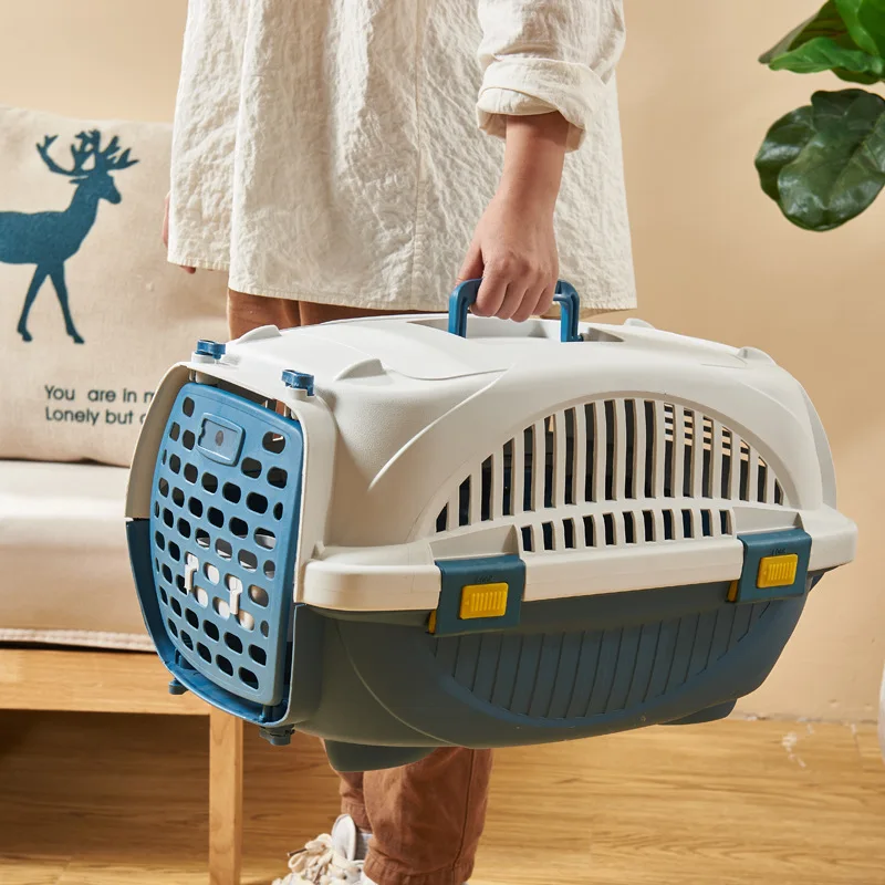 

Puppy Dog Air Plane Transport Box Breathable Cat Pet Travel Carrier Astronaut Handbags