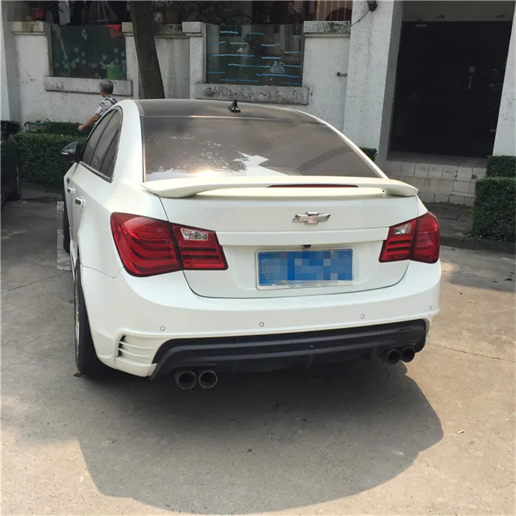 Спойлер для Chevrolet Cruze 2009-2013 спойлер YDAJK из АБС-пластика автомобильное заднее крыло