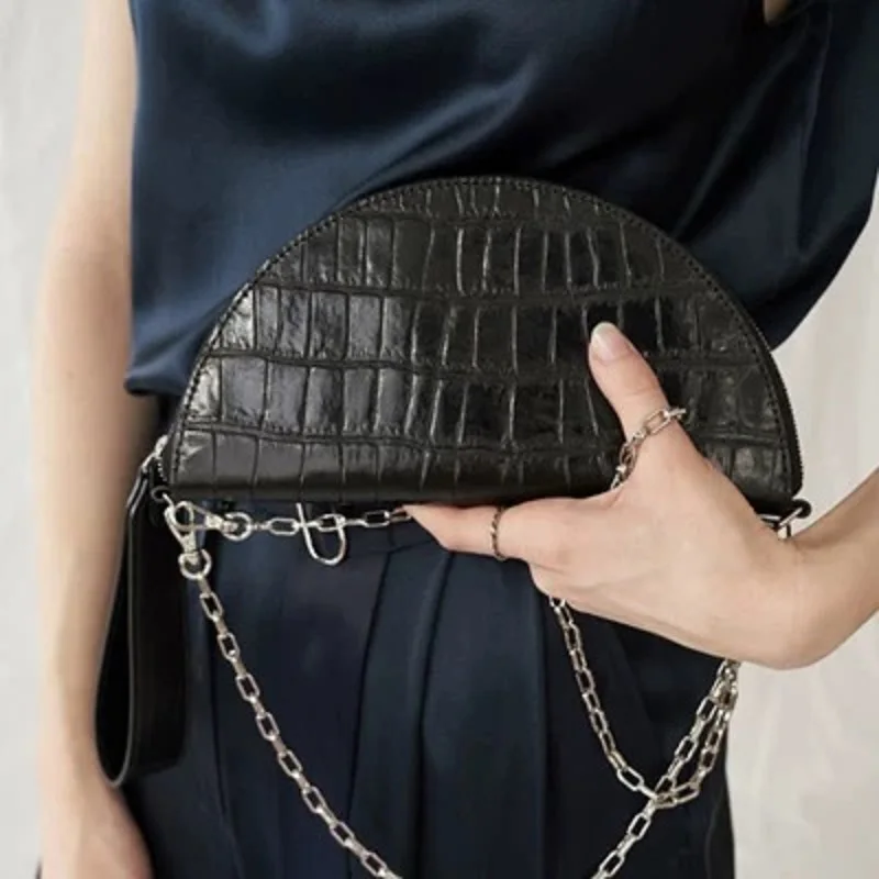 2019 Новый стиль для женщин седельная сумка через плечо на цепочке высокого