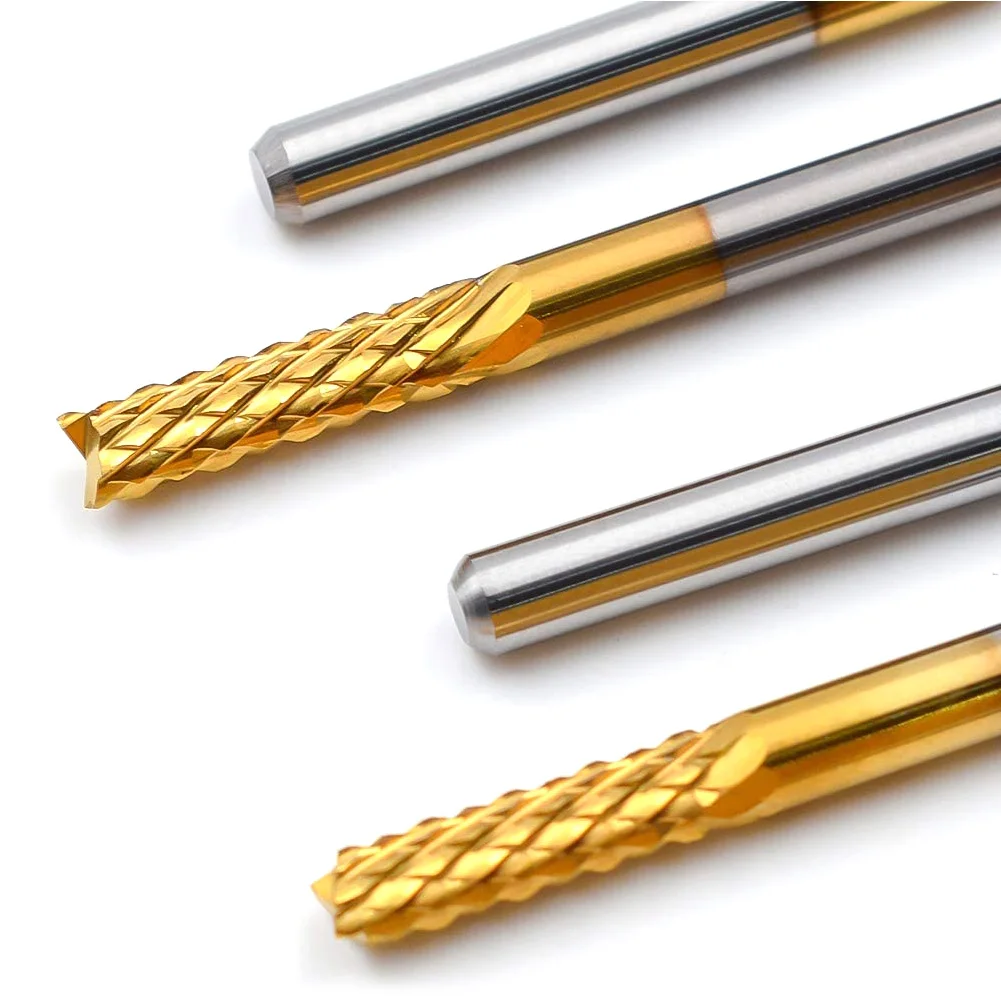 

20pcs CNC 0.6-3.175mm Router Bits Rotary Burrs Set Engraving Machine Drilling Hole Tool for Plastic Fiber Carbon Fiber