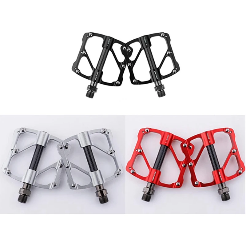 

GUB Bike Pedals MTB Road 3 Sealed Bearings Bicycle Pedals Carbon Bike Pedals Wide Platform
