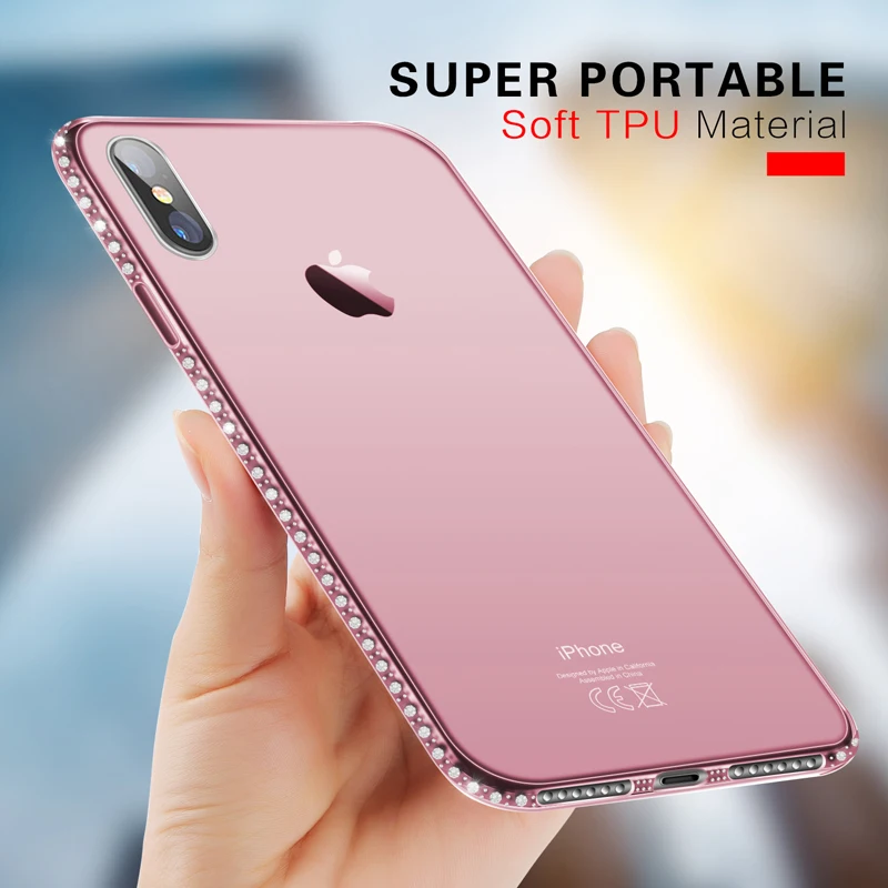 Чехол-накладка для iPhone 11Pro Max 12 Pro 7 X XR XS MAX 8 6 6s Plus прозрачный из мягкого ТПУ |