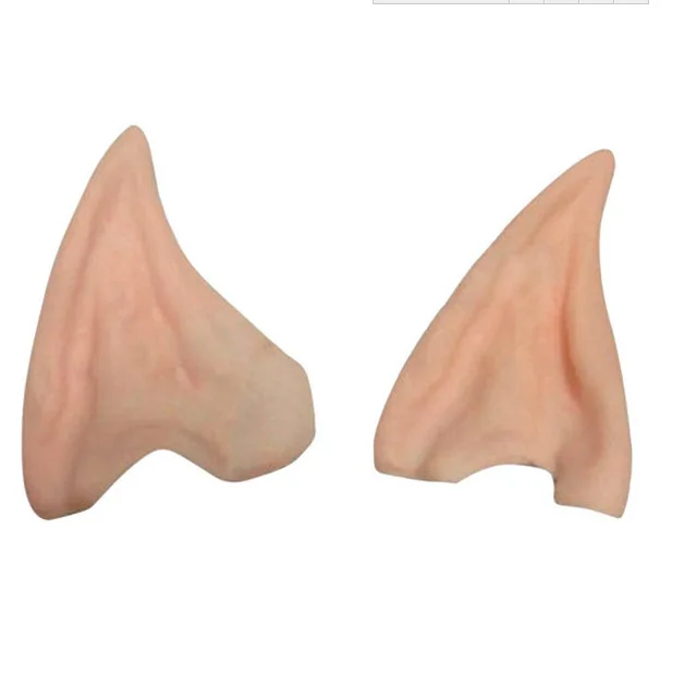 1 пара аниме эльф Уши Фея Хэллоуин волшебник аксессуары для косплея головные