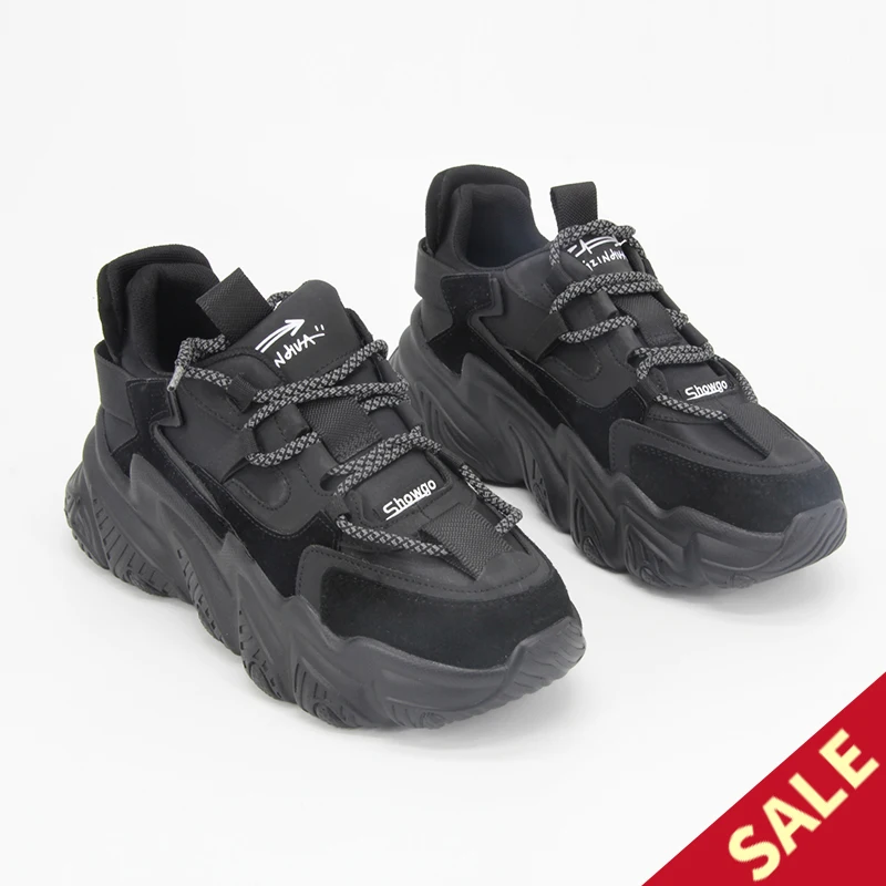 

Spring Autumn Women Casual Lace Up Chunky Shoes Comfortable Platform Shoes female fashion Sneakers Ladies Trainers 2021