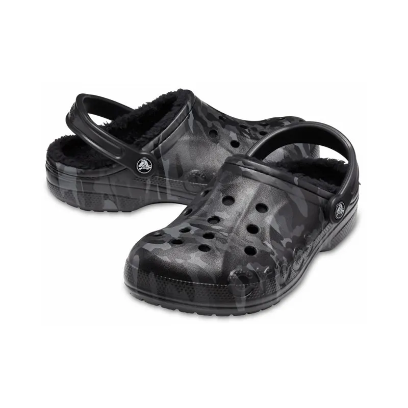 CROCS Baya Lined Printed Clog UNISEX|Пляжные и уличные сандалии| |