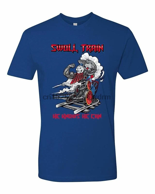Одежда Swoll Train забавная футболка для тренажерного зала бодибилдинга кроссфита