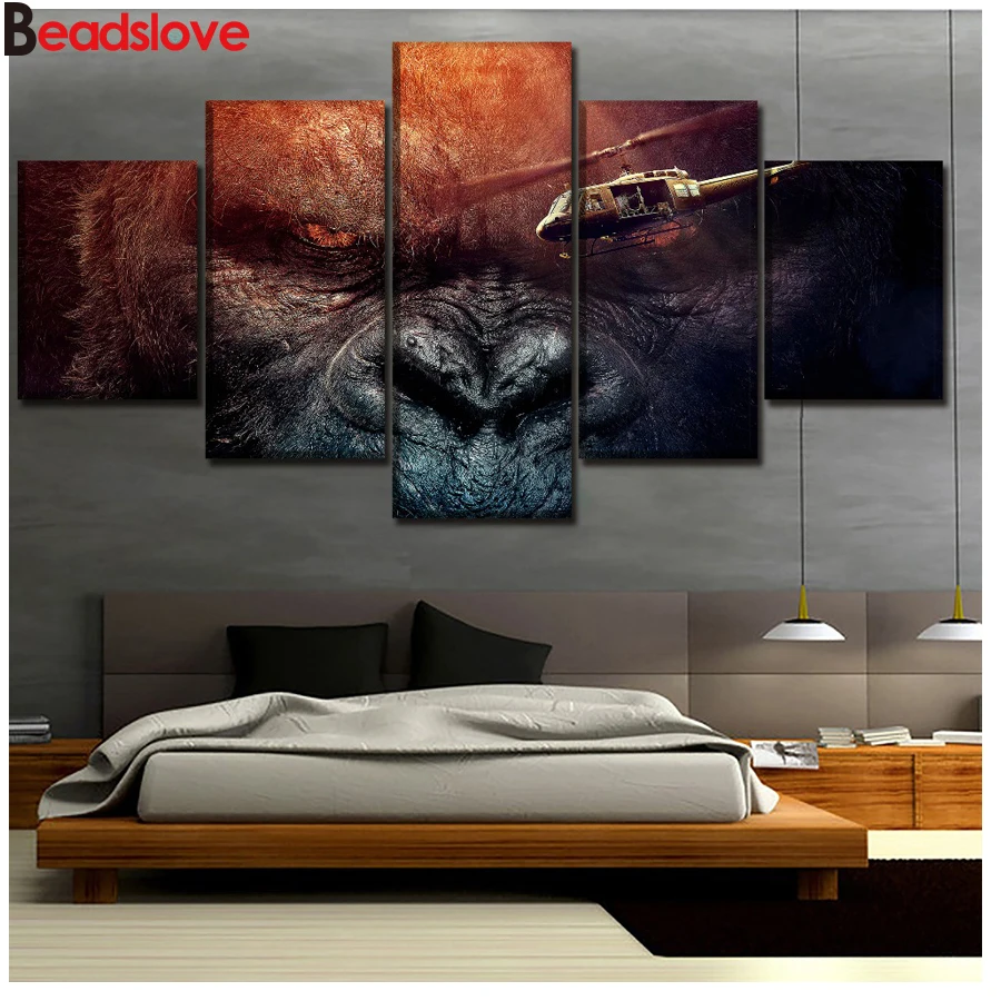 Набор для алмазной вышивки 5 шт. | Дом и сад