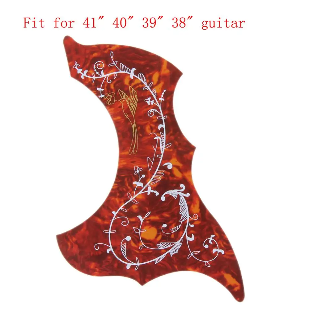 Акустическая гитара pick guard pick Guard Dickquard самоклеящаяся целлюлоидная пластина для 4" 40" 3" 38" аксессуары для гитары - Цвет: Type 2