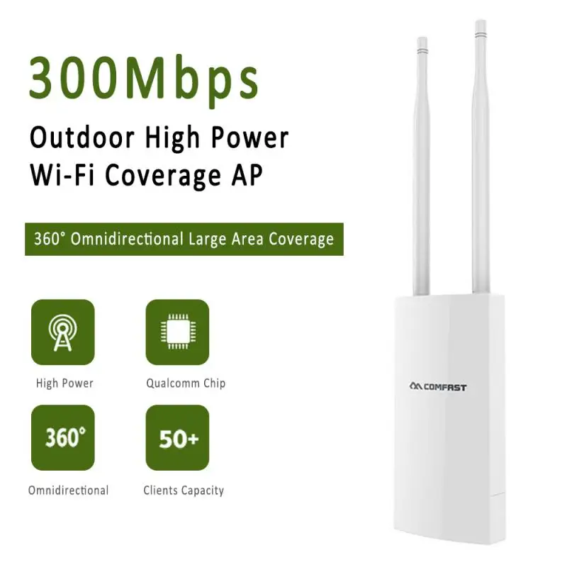 

CF-EW71 мощная наружная Беспроводная AP всенаправленная базовая станция Wi-Fi, передающая 300 м маршрутизатор, усилитель мобильного сигнала, ретра...