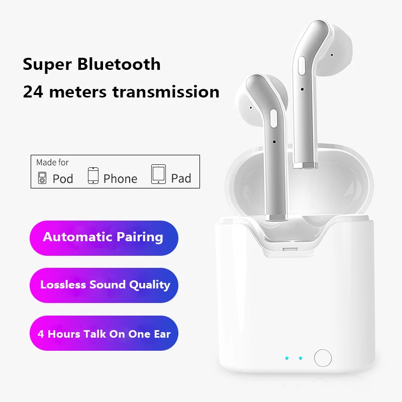 Беспроводные Bluetooth 5 0 наушники с mircophone hd сабвуфер стерео спортивные IPX7
