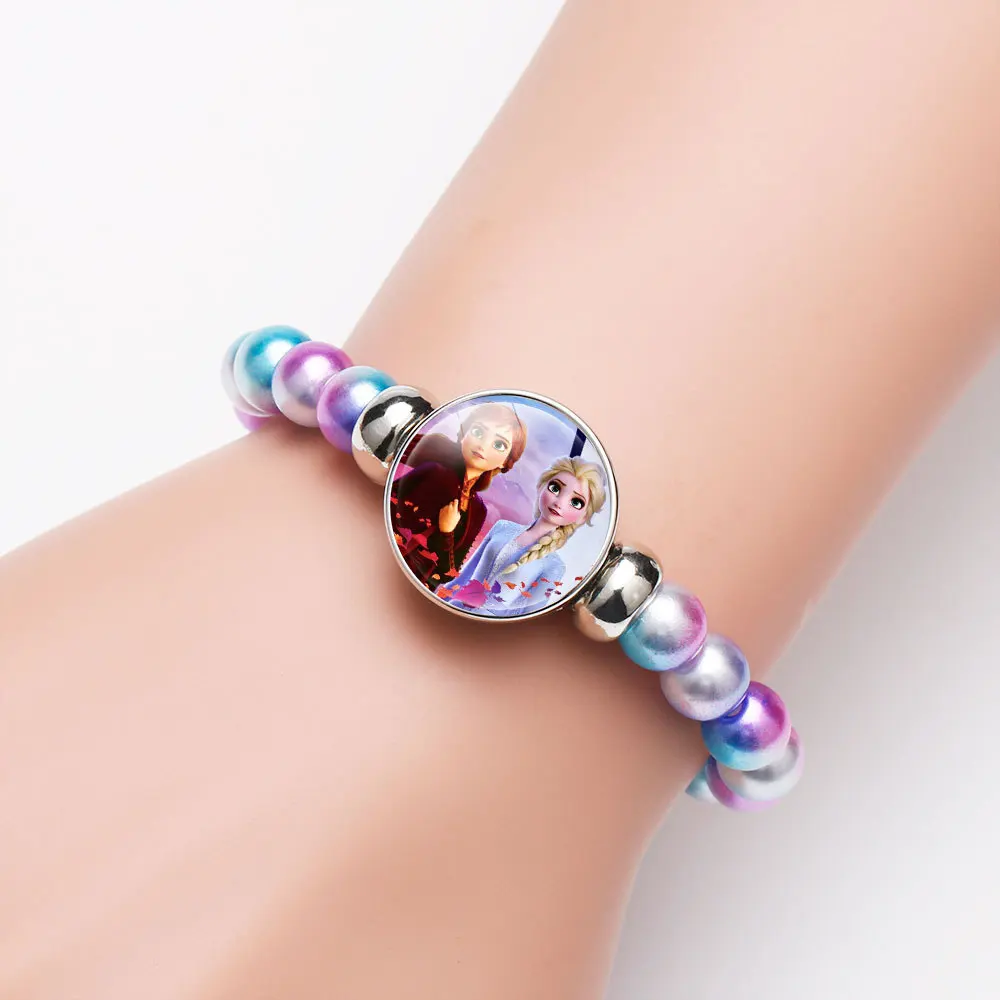 Disney Doll Cartoon Frozen Princess Anna Elsa Children's Ring Snow White Cinderella Jewelry doll Accessories gifts for girls | Игрушки и