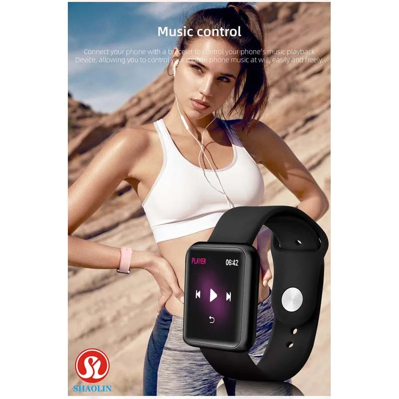 Смарт-часы мужские и женские с Bluetooth водонепроницаемые для Apple Watch IPhone Android часы
