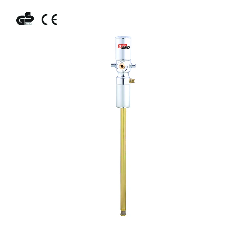 

Pneumatic oil transfer pump with low pressure