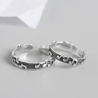 Yungqi винтажные музыкальные рандомные пятилинейные музыкальные кольца для женщин кольцо регулируемое открытое геометрическое ювелирное изделие кольца