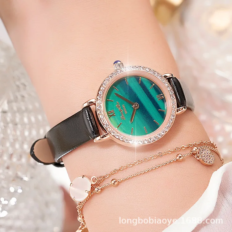 

LONGBO Top Brand Quartz Women Watches Waterproof Leather Strap Fashion Women Watch Female Clock