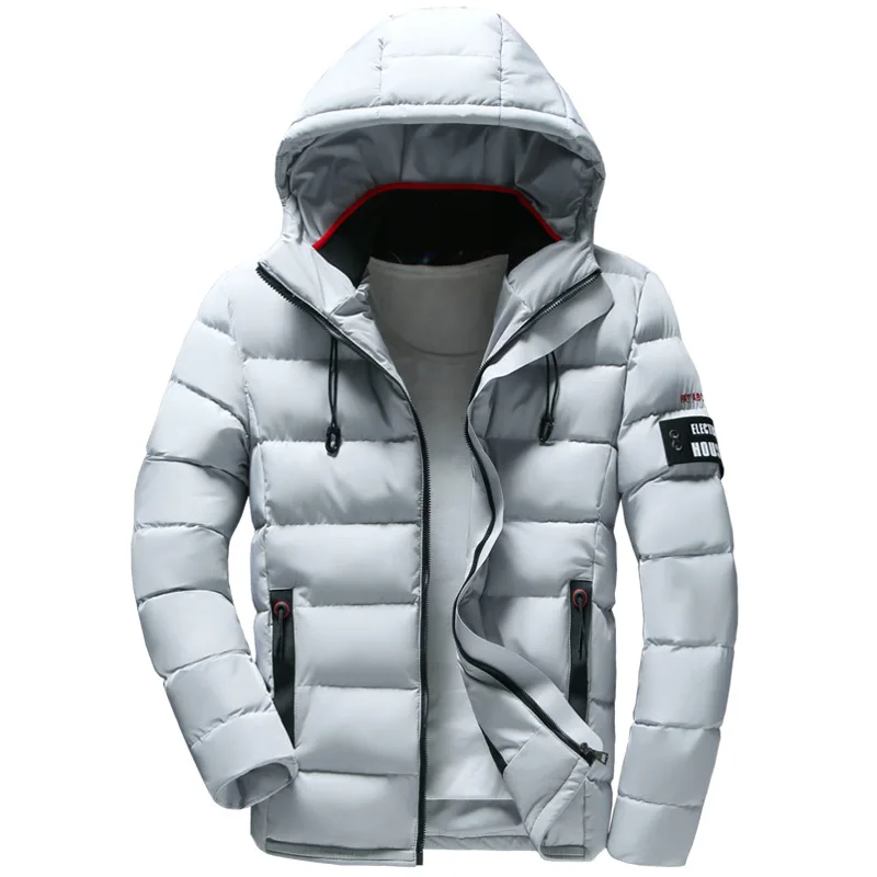 

Fashion and elegant winter coat jacket male quality warm thick coat Parker male warm jacket down jacket Christmas gift male