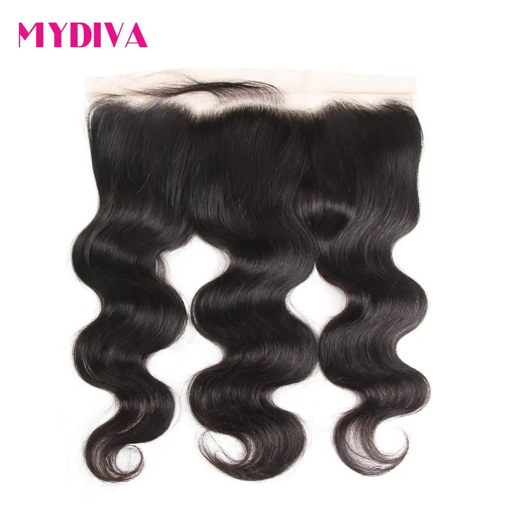 Бразильпряди с фронтальной волной пряди застежкой Реми бразильские стандартные