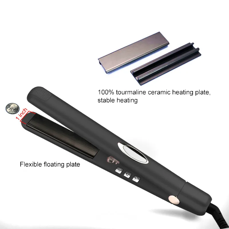 Профессиональный Выпрямитель для волос керамический плоский утюг завивки