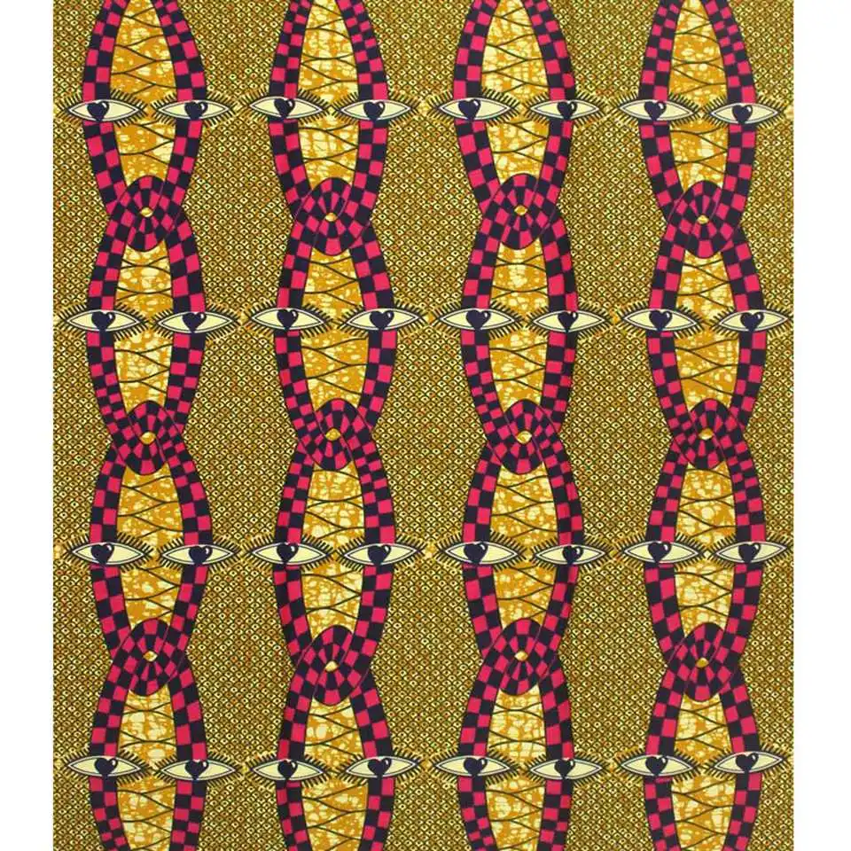 Анкара ткань Африканский хлопок принты шитье лоскутное ремесла обертывание