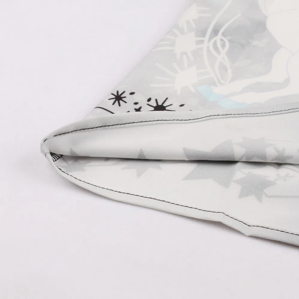 Рождественское женское винтажное платье с принтом единорога вечерние платья