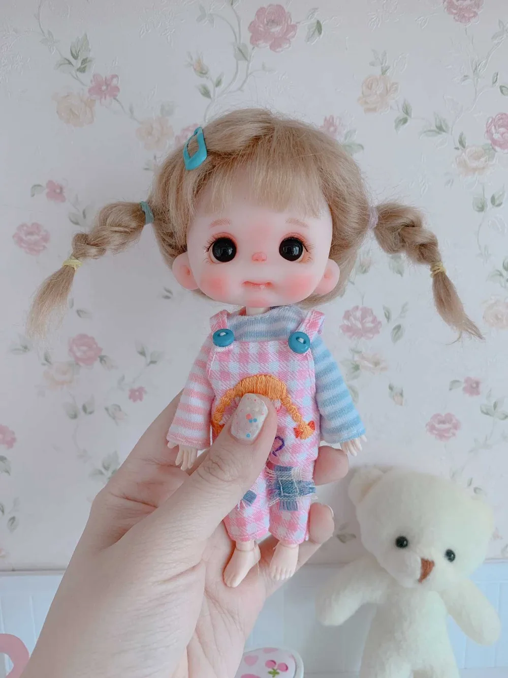 OB11 кукла голова Кастомизация 1/8 BJD куклы OB Полимерная глина