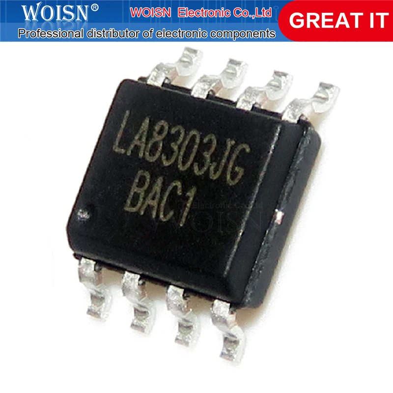 1 шт./лот LA8303JG LA8303 SOP-8 прожекторы Драйвер IC оригинал подлинный в наличии |
