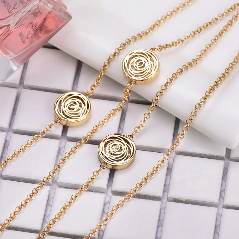 2018 Роскошные ювелирные изделия KC золотого цвета австрийский кристалл в