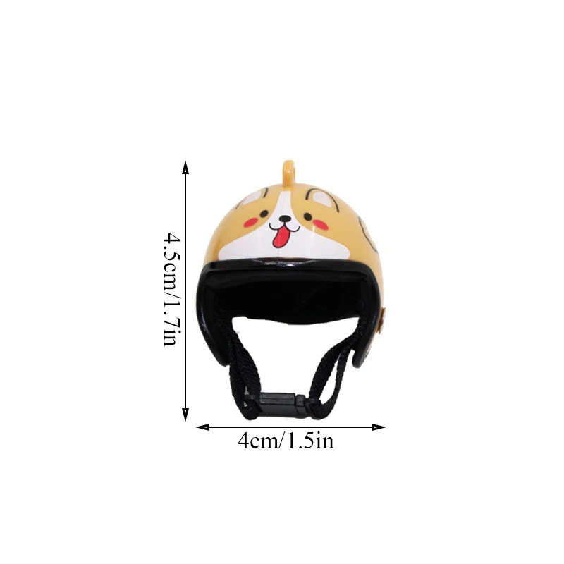 

Chicken Headgear Cute Small Plastic Protective Case Chicken Helmet Pet Supplies Costumes Accessories Safety Helmet Toy