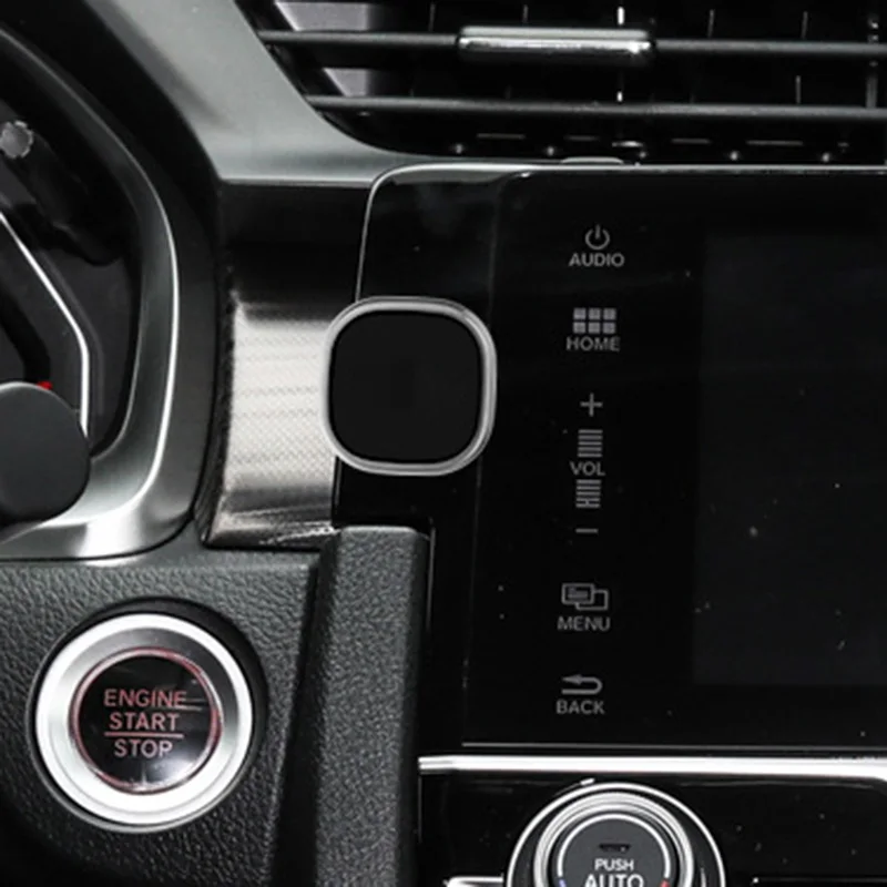 Новая круглая магнитная автомобильная подставка для телефона мини мобильный