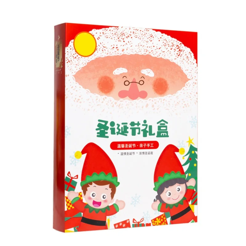 DIY Детский сад подарок ручной работы Рождественское украшение со светом для