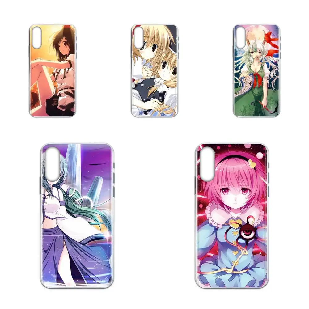 Touhou Project для Sony Xperia XZS XA1 L1 XA X Z Z1 Z2 Z3 Z4 Z5 XZ1 Compact E5 XZ Премиум мягкий чехол