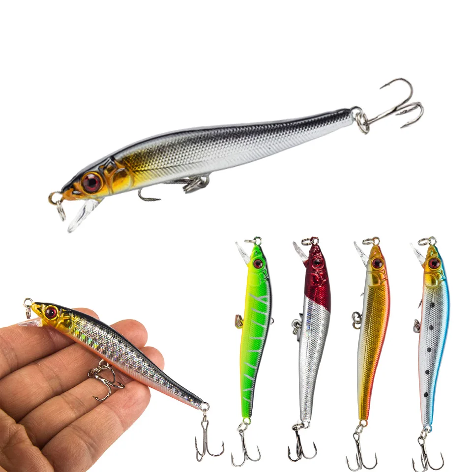 1 шт. жесткая приманка в виде гольяна зуммирующая для китайской рыбалки приманки