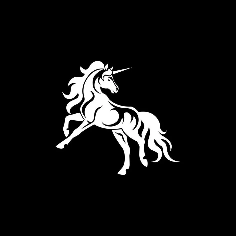 Виниловая наклейка на окно лошади красивая и крутая классная графика Стайлинг