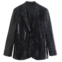 jennydave england style fahion ins blogger vintage women blazers and jackets tops party blazer sequins casual blazer women