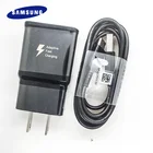 Адаптер для быстрой зарядки Samsung, 15 Вт, AFC USB 3,0, кабель для передачи данных, для Galaxy S8, S9, S10, Note 8, 9, 10, 30, A50, A60, A70, A90