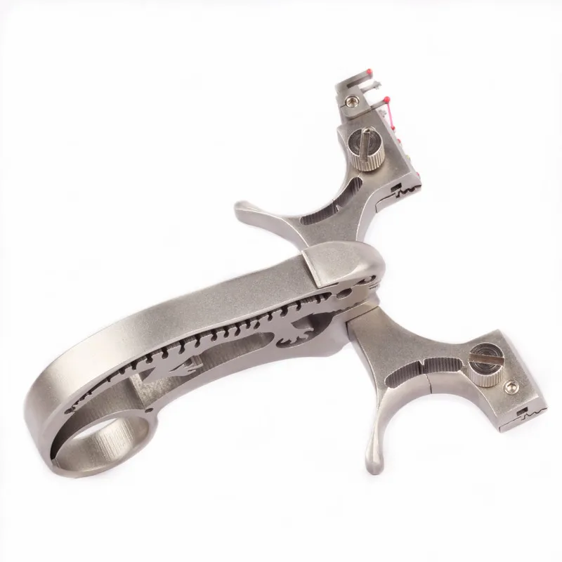 Ящерица из нержавеющей стали профессиональная Рогатка мощная эластичная съемка