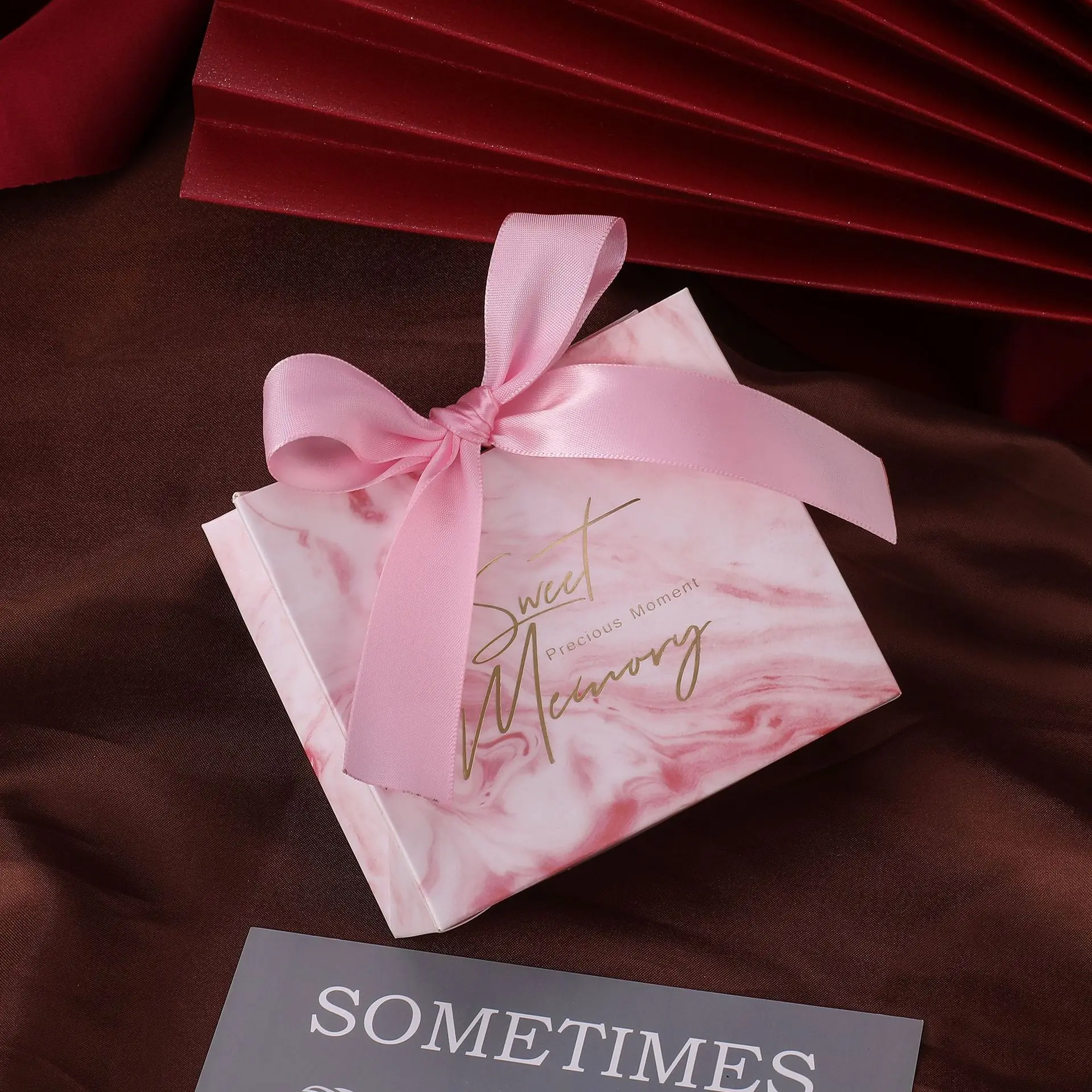 50/Pack Paper Box Gift Candy Biscuit Wedding Birthday Party Wrapping Valentine's Day Present Packaging Bag | Дом и сад