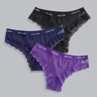 Новое кружевное нижнее белье с надписью, женское индивидуальное сексуальное нижнее белье, женское приятное для кожи дышащее соблазнительное нижнее белье