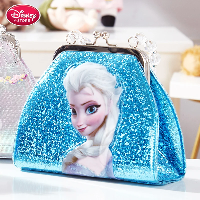 Натуральная disney замороженная Анна Эльза Сумки disney кошелек Дисней Сумочка с принцессой для девочек подарок детские сумки