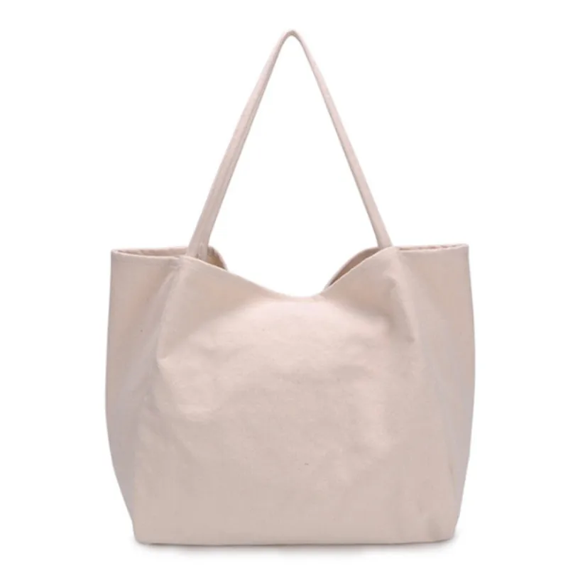 Women Handbag Canvas tote Casual Soft Solid Lady Shoulder Bags luxury handbags women bags designer sac main femme | Багаж и сумки