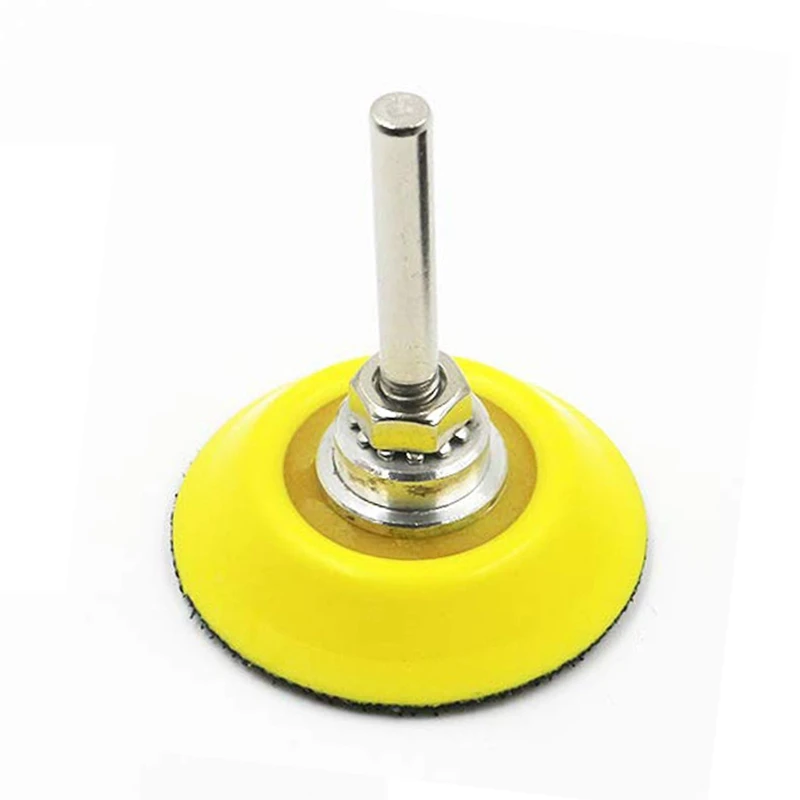 

5 Pack 2 Inch (50Mm) Hook and Loop Sanding Pad for Sanding Discs with 1/4 Inches Shank Drill Attachment and Soft Foam Layer Buff
