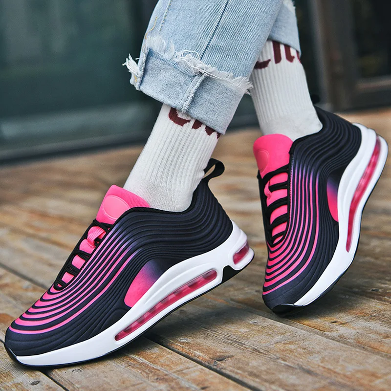 Женские кроссовки Светильник Спортивная обувь для бега Унисекс Удобные на