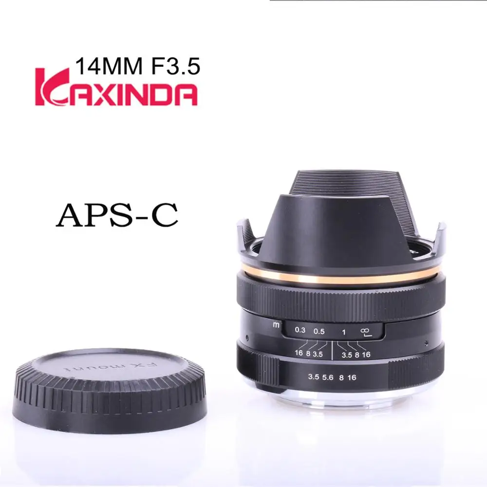 Kaxinda 14 мм f/3 5 широкоугольный ручной объектив для sony Fujifilm Olympus Canon Panasonic