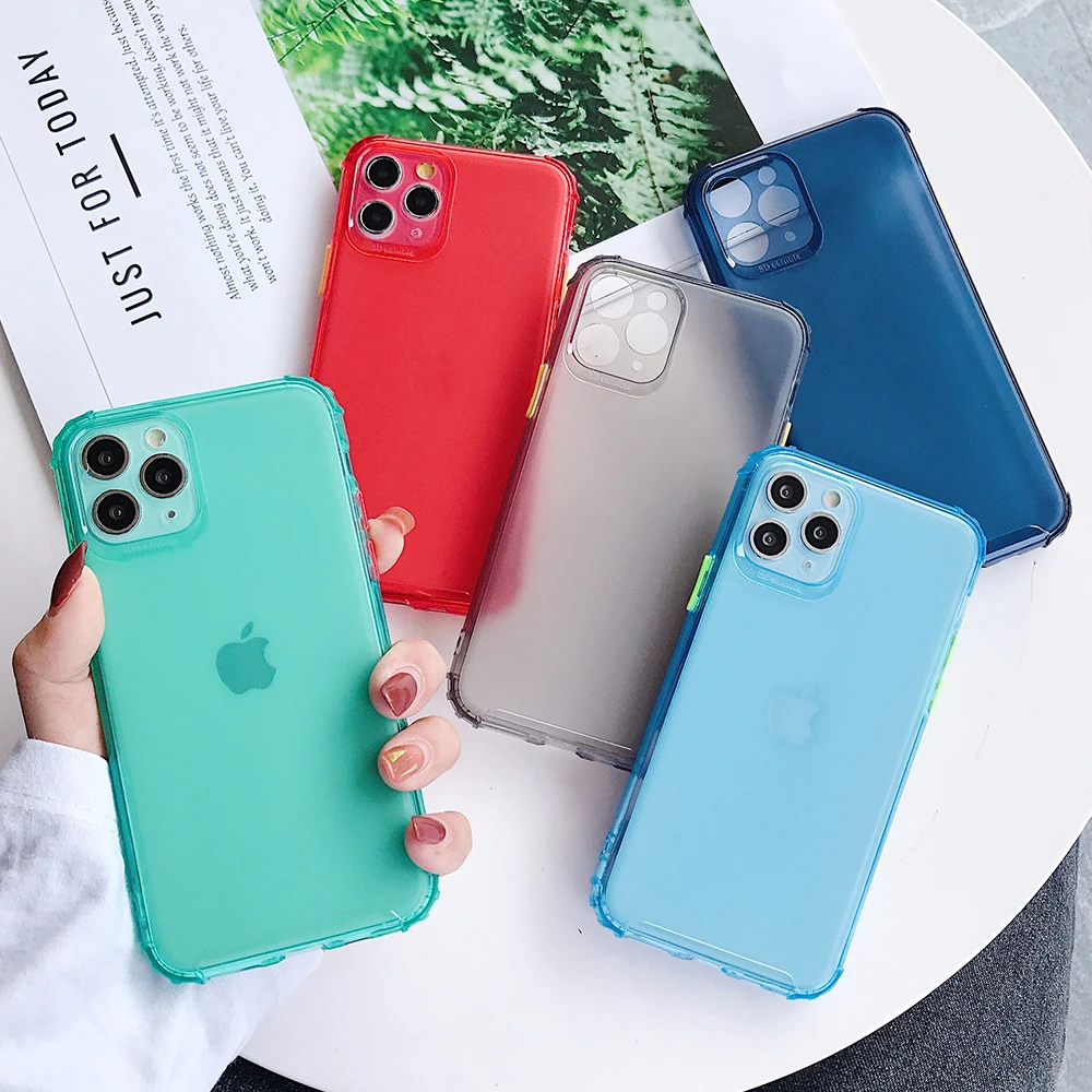 Флуоресцентный бампер жесткий противоударный ПК для VIVO X23 Y85 Y89 Y70 Y91C Y90 Y15 Y12 Y11 Y66 Y67
