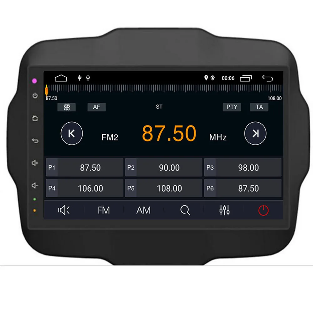 Автомобильный DVD-видеоплеер 10 2 дюйма 4 Гб ОЗУ 32 ПЗУ Android GPS для Jeep Renegade 2015 2016 2017 2018