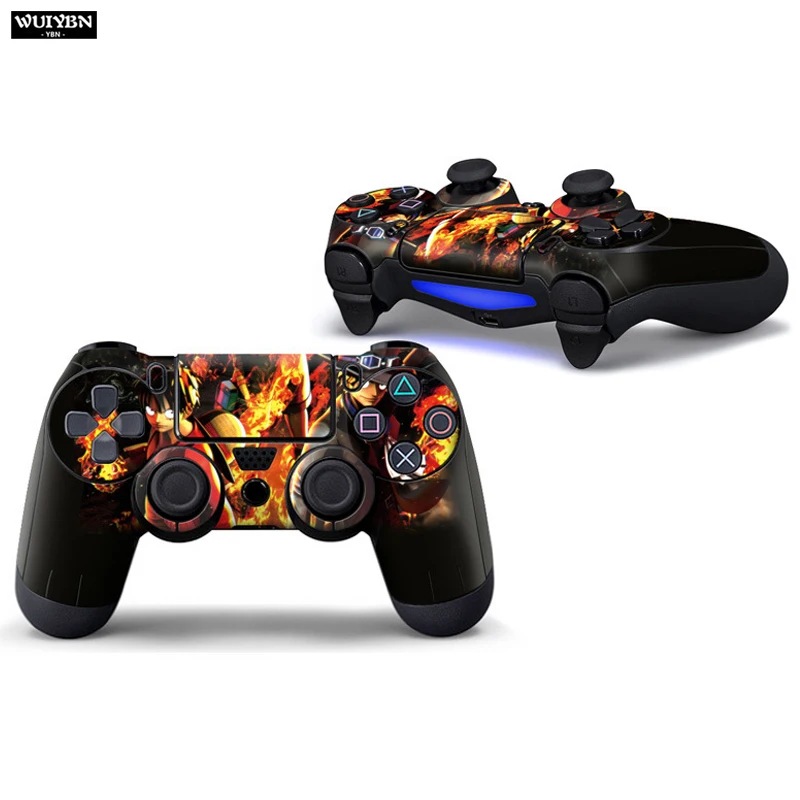 WUIYBN PS4 наклейка тонкий геймпад для PS4 контроллер SONY Dualshock 4 Playstation 4 аксессуары контроллер наклейка КОЖА